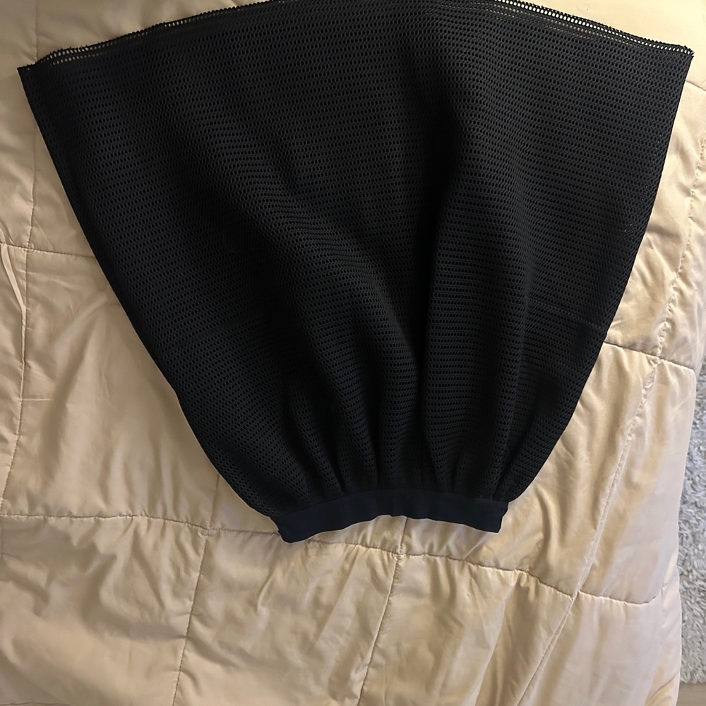 Zara Black Mesh Skirt